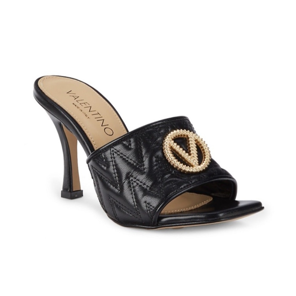 SOLD Valentino Venere Quilted Leather Sandals
